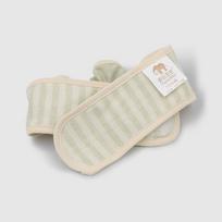 Elastingas reguliuojamas medvilninis kūdikio vystyklų dirželis - Naujagimio sagtelė beige