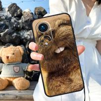 Animal Beaver Phone Case For Honor 90 Lite 50 70 Magic 5 6 Pro X6 X7 X8 X9 X6a X7a X8a X9a X9b X8b Cover Honor X8 4G black