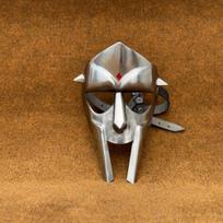 MF Doom Gladiatoriaus Kaukė Nerūdijančio Plieno Veido Kaukė Cosplay, Kostiumams Kalėdinės Dovanos gray