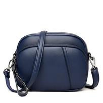 Solid Color Multiple Pockets Fashion Rivet Zipper Mobile Phone Bag for Women Simple Leather Shoulder Crossbody Small Square Bag gray