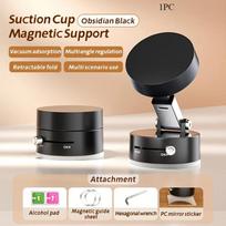 1Pc Magnetic Phone Holder Lazy Multi-funct Foldable Storage Holder Double Sided Suction Cup Vacuum Suction Phone Holder Dropshipping