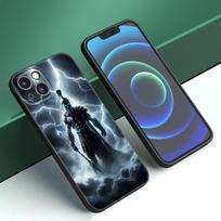 Spartietiškas dėklas Apple iPhone 12 13 Mini 11 14 15 Pro Max 7 8 Plus X XR XS SE 2020 2022 Juodas silikoninis dėklas iPhone 15