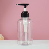 Aukščiausios kokybės 300 ml naminių gyvūnėlių šampūno buteliukas ir 500 ml sutirštinto dušo želė buteliukas aukščiausios klasės viešbučiams gray