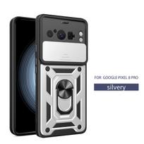 Shockproof Armor Case For Google Pixel 6 8 Pro Car Holder Phone Cover For Google Pixel 6 8 Camera Lens Protection Fundas For Pixel 6 sidabras