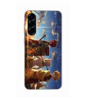 Case - Maniacase - Samsung Galaxy A56 - Silicone - Soft - Tanjiro Inosuke Zenitsu juoda