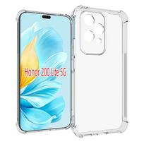 Four-Corners Shockproof TPU Case for Honor 200 Lite Protective Cover Transparent Capa Frame Fundas Coque For Honor 200 Lite gryna