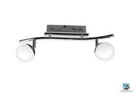 Patara-3 2x4W LED strip light sidabras