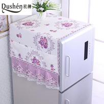 Buitinio dviejų durų šaldytuvo uždangalas Dulkėms ir saulės spinduliams atsparus Kepimo krosnelės uždangalas Mikrobangų krosnelės uždangalas 55 * 140cm white