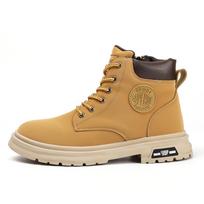 Dress Shoes Man Original Man Sneakers Deals Work & Safety Shoes Mens Shoe Men Motorcycle Boot Original Leather Boots for Men 41