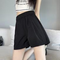 Women's Summer New High Waisted Baggy Wide Leg Hot Pants Shorts S juoda