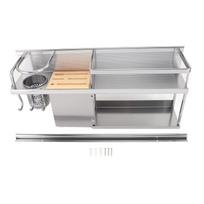Utensil Shelf Rack 2 Tier Aluminum Alloy Wall Mounted Kitchen Organizer Rack for Spatula Spoon