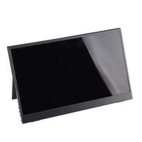 Nešiojamas monitorius 15.6in IPS 1080P su įmontuotu garsiakalbiu 100–240V 15.6in lengvas ekranas monitorius skirtas US Plug