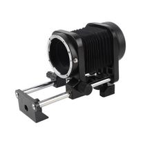 Aliumininė makro objektyvo prailginimo gofruota vamzdelio fotografijos priedas Z tipo tvirtinimo kameroms black