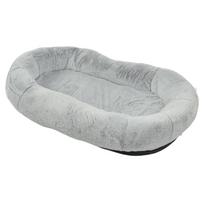 Large Human Dog Bed Removable Washable Cover Soft Prevent Slip Human Sized Dog Bed with Pocket 175 X 90 X 30cm / 68.9 X 35.4 X 11.8in