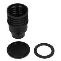 Coffee Beans Grinder Blowing Bean Bin Coffee Cleaning Accessories for 52?70MM Inner Diameter L black