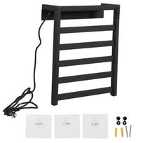Intelligent APP Electric Heated Towel Drying Rack Stainless Steel Carbon Fiber Heating Towel Warmer
