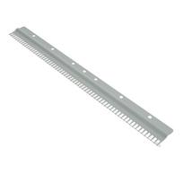 Užmetimo šukų pakeitimas Metalinės mezgimo mašinos adata šukos Silver Reed SR155 SR151 skirtos KR260 Short 58cm / 22.8in gray