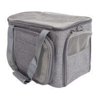 Pet Carrier Bag Foldable Stretchable Breathable Comfortable Large Space Portable Pet Travel Carrier
