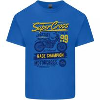 Supercross Motox Dirt Bike Motocross Cotton T Shirt M