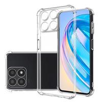 Shockproof Clear Case for Honor X8a CRT-LX1 Soft Silicone Transparent Back Covers for Honor X 8 A X8 8a Phone Protective Camera CHINA&ABS