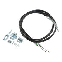 Universal Car Emergency Parking Brake Cable Kit ABS Plastic Handbrake Cable Assembly