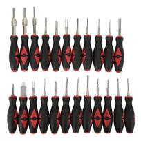 23PCS Terminal Release Kit Chrome Finish Rust Proof Comfortable Grasp Portable Replacement For Benz