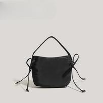 Niche Nylon Handbag Ballet Style Hand-held Bow Women's Bag Fashionable One-shoulder Underarm Bag