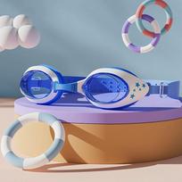 Children Diving Training Glasses Silicone Cartoon Swimming Goggles Boys Girls Summer Eyewear Kids Beach Water Sports Glasses