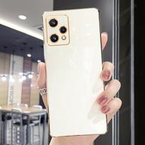 Realme10 Realme9 I Prabangus Mados Padengtas Žiedinis Laikiklis Dėklas Oppo Realme 9 10 Pro Plus 5g 9i 4g Stovas Silikoninis Galinis Dangtelis 9pro Realme 10 4g gray