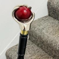 93,98 cm Graži žalvarinė rankena Medinė spiralinė lazda-Unisex dizainerio vaikščiojimo lazda