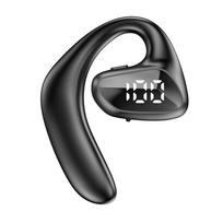 Wireless Headset Bone Conduction Technology One-sided Open Ear Design Power Display Wireless Earbud for Run 1 piece juoda