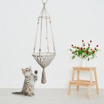 Bohemijos austas pakabinamas krepšelis Daugiafunkcis buitinis naminis gyvūnėlis šuniukas katės Hamakas Pakabinama lova naminiams gyvūnėliams 30cm (within 5kg)