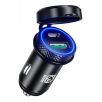 Upgraded 60W USB C Car Charger Quick Charge 3.0 PD USB FCP SCP for IPhone Xiaomi Samsung Fast Charging Car Phone Charger juoda