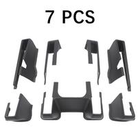 Tesla Model Y Rear Seat Slide Rail Anti-Kick Protector juoda