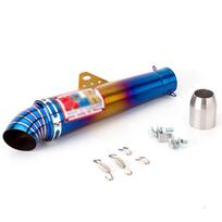 Modifikuotas išmetimo vamzdis RAIDER150 ir Sonic Exciter155 motociklams blue