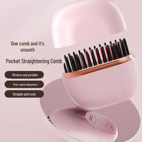 Belaidis dvigubo naudojimo plaukų tiesintuvas ir garbanojimo žnyplės su neigiamų jonų technologija švelniai plaukų priežiūrai Upgraded: Million Negative Ions Hair Care white