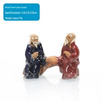 Keraminė senolio figūrėlė akvariumui ir bonsai dekoravimui Ceramic
