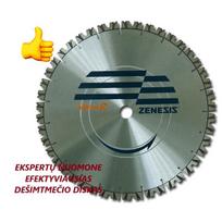 Zenesis deimantinio pjovimo diskas betonui Ø350x20/25,4