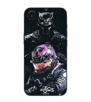 Maniacase Case For Iphone 16E Lewis Hamilton Black Panther juoda