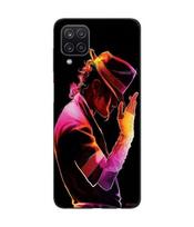Maniacase Case For Samsung Galaxy A12 Michael Jackson Colorful juoda