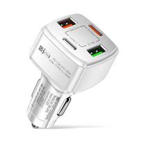 38W Dual PD USB Ports Car Fast Charger Type C USB 12V Adapter QC 3.0 Charging Laptop Powerful Cell Mobile Phone Charger for Car balta