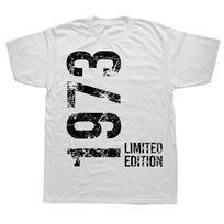 Novelty 50th 50 Years Retro Vintage 1973 Unisex T Shirts Graphic Cotton Streetwear Short Sleeve Birthday Gifts Summer Style T-shirt Unisex S