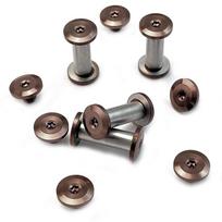 10 pcs/lot 416 Stainless Steel Material CNC Knife Pairs Locking T8 Torx Screws M4 Thread Spindle Nails Rivets Fasteners DIY Parts 5MM, size 1