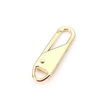 1/5/10Pcs Zipper Slider Puller Instant Repair Bag Replacement Bad Buckle Travel Suitcase Head Diy Sewing Craft Plastics&1pcs auksas