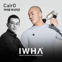 iwha Cairo massage gun 2 colors titanium silver gray