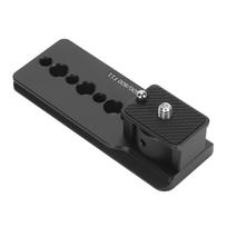 Camera Lens Tripod Replacement Seat Aluminum 14in 38in Hole for Arca Quick Release Plate Lens