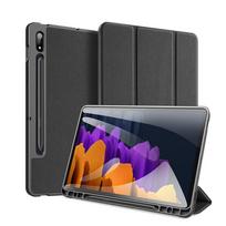 Aukščiausios kokybės odinis dėklas, skirtas Samsung Tab S10Plus S9FE, su S Pen lizdu, automatinio miego funkcija Tab S10 FE/S9 FE beige