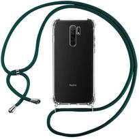 Case for Redmi 9 (6.53 ) - E.F.CONNECTION - Flexible - Transparent-Night Green