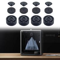 4Pcs Anti Vibration Feet Pads,3D Printer Part Maintenance Replaces Easy Installation Assembly gray