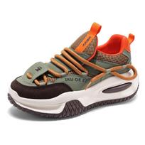 Men's casual plank shoes new large size fashion sports men's shoes increase running breathable punk sneakers men's loafers 39